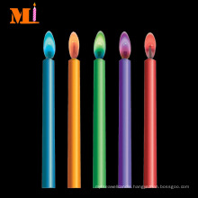 Prompt Delivery Fantastic Six Multi Color Flame Candles in Stock
